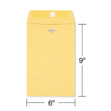 Staples Clasp & Moistenable Glue Catalog Envelopes, 6